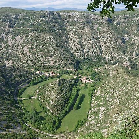 Gite En Cevennes Du Sud, Bergerie Restauree Au Rez De Jardin D'Une Bastide Avec Piscine, Vue Exceptionnelle, Authenticite Et Confort Saint-Laurent-le-Minier Eksteriør bilde
