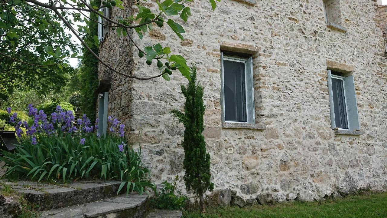 Gite En Cevennes Du Sud, Bergerie Restauree Au Rez De Jardin D'Une Bastide Avec Piscine, Vue Exceptionnelle, Authenticite Et Confort Saint-Laurent-le-Minier Eksteriør bilde