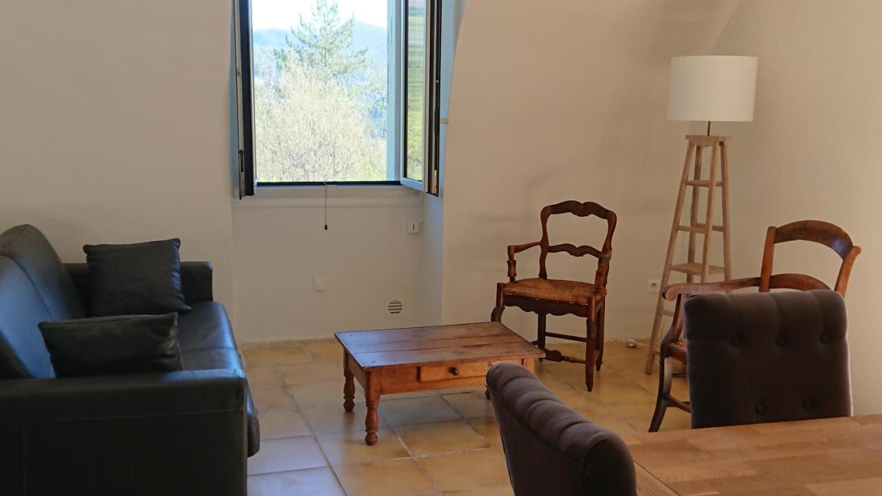 Gite En Cevennes Du Sud, Bergerie Restauree Au Rez De Jardin D'Une Bastide Avec Piscine, Vue Exceptionnelle, Authenticite Et Confort Saint-Laurent-le-Minier Eksteriør bilde