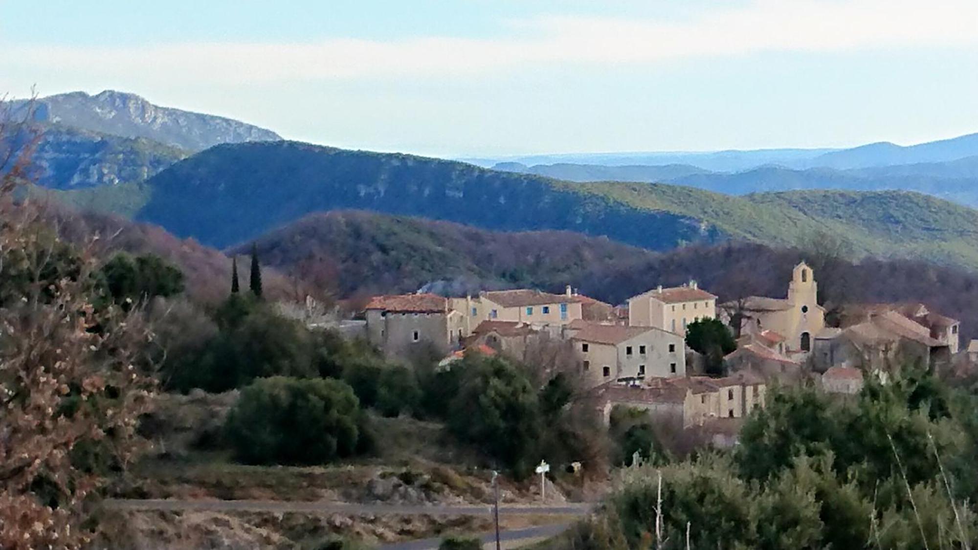 Gite En Cevennes Du Sud, Bergerie Restauree Au Rez De Jardin D'Une Bastide Avec Piscine, Vue Exceptionnelle, Authenticite Et Confort Saint-Laurent-le-Minier Eksteriør bilde